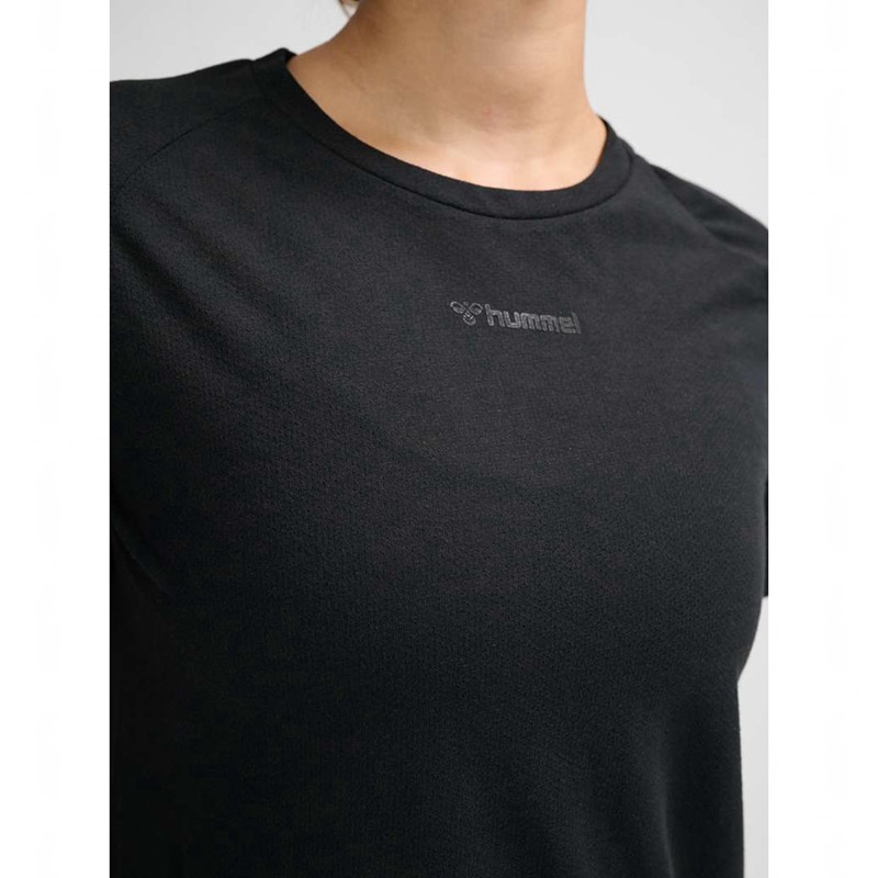 Hummel Mt Vanja T-shirts Damen Schwarz | 143894-946