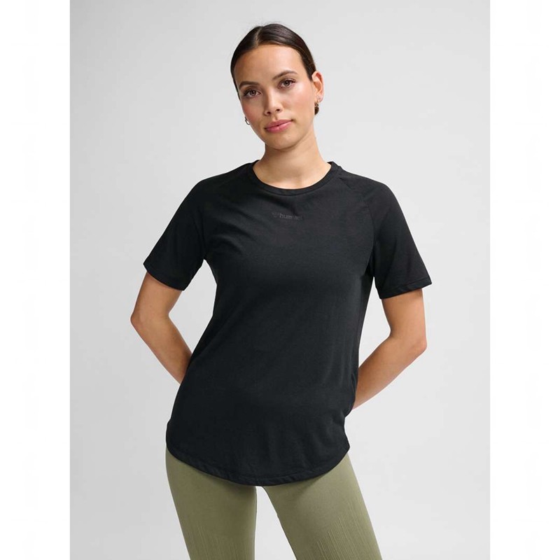 Hummel Mt Vanja T-shirts Damen Schwarz | 143894-946