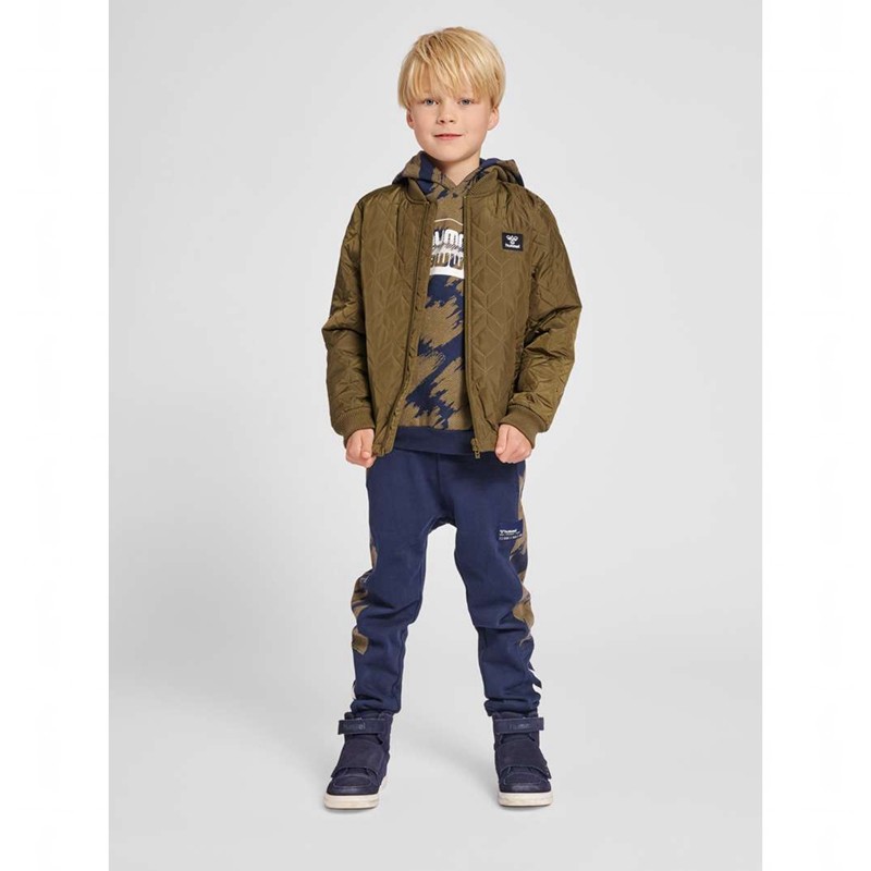 Hummel Mule Thermo Jacken Kinder Olivgrün | 966464-940