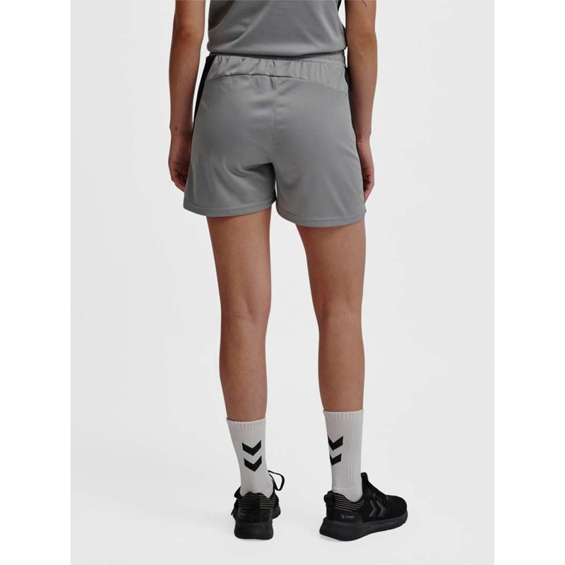 Hummel Multi Pl Kurze Hose Damen Grau | 836067-854