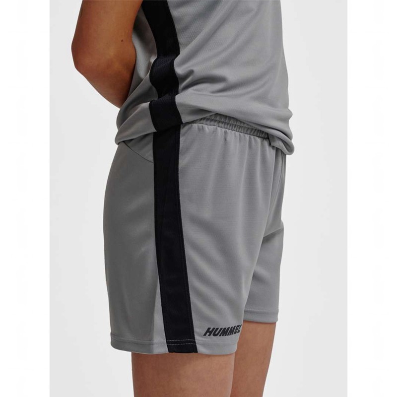 Hummel Multi Pl Kurze Hose Damen Grau | 836067-854