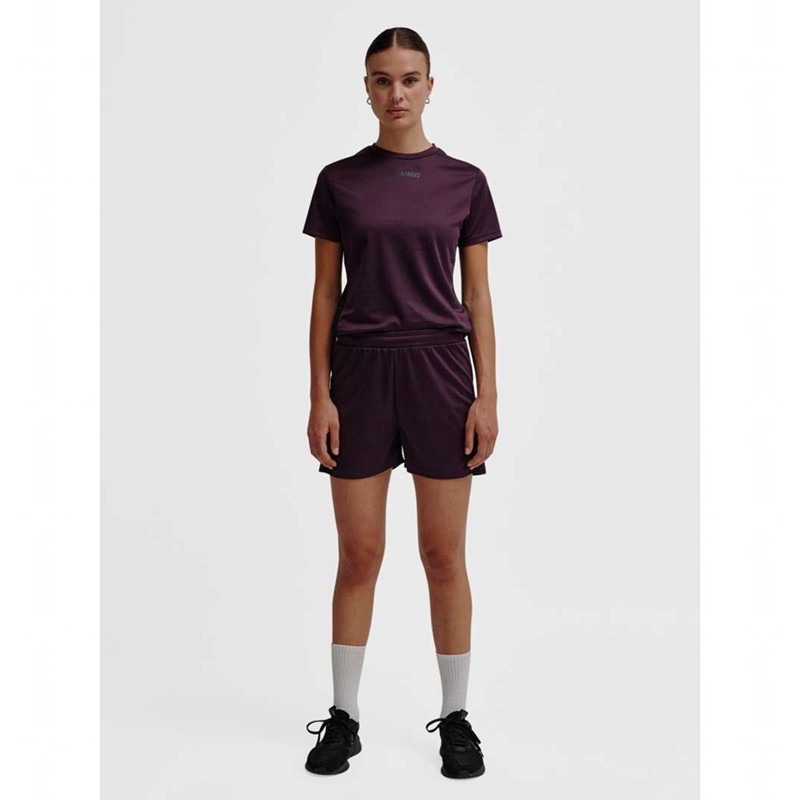 Hummel Multi Pl Kurze Hose Damen Lila | 030866-000