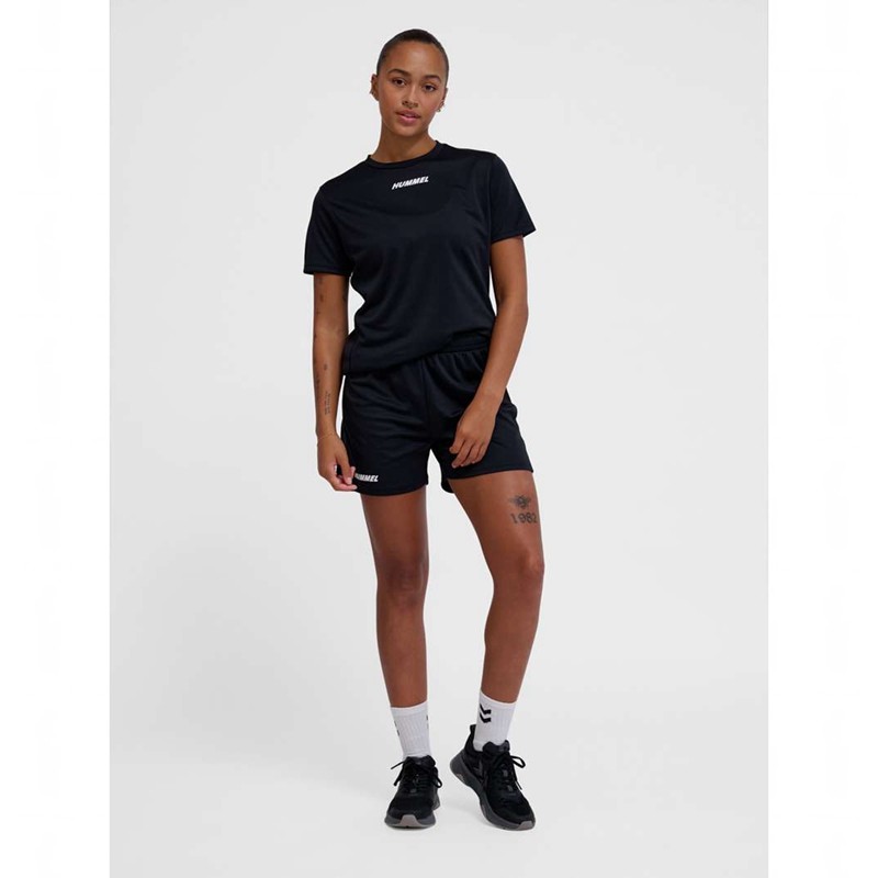 Hummel Multi Pl Kurze Hose Damen Schwarz | 903265-084
