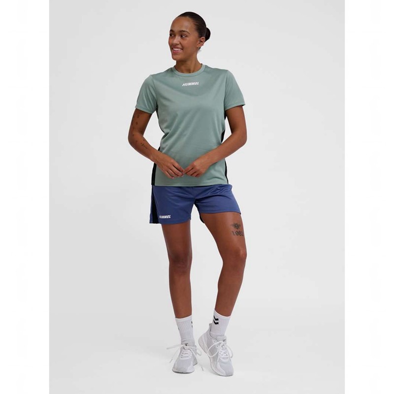 Hummel Multi Pl Trikot Damen Grün | 534129-805