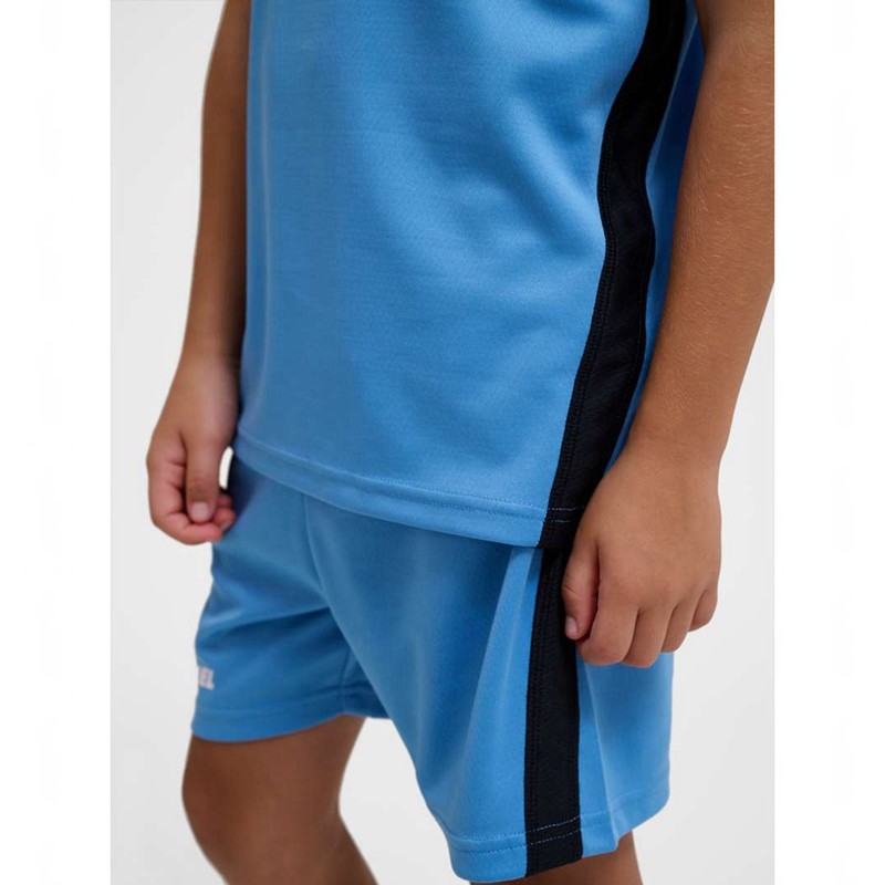 Hummel Multi Pl T-shirts Kinder Blau | 340099-492