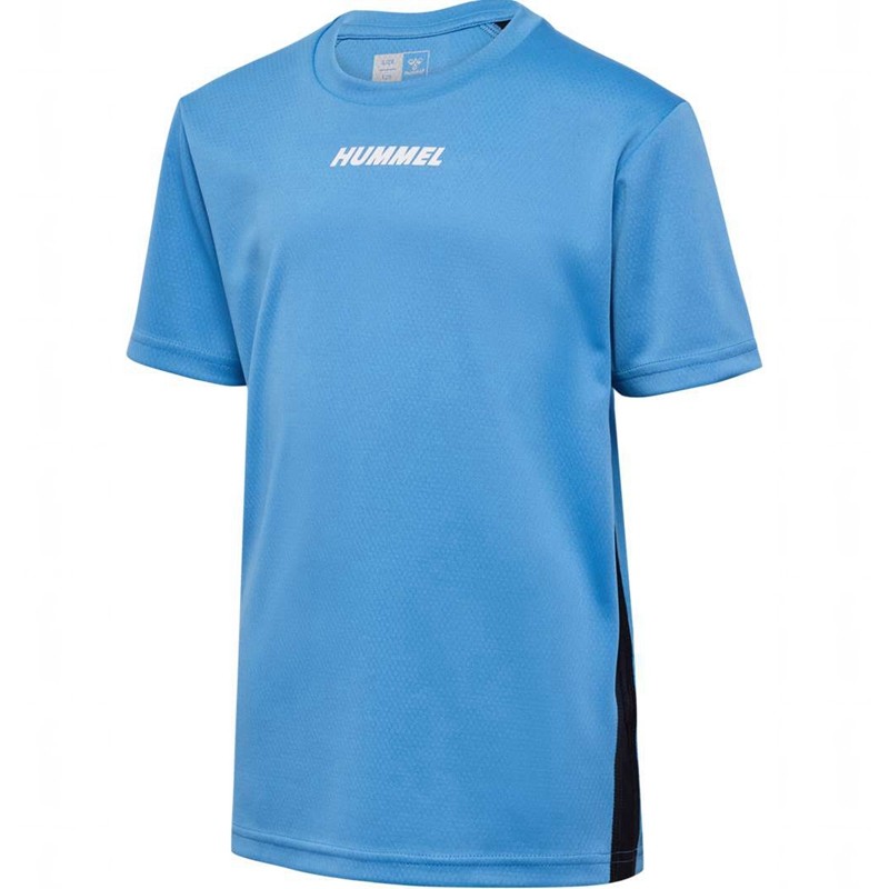 Hummel Multi Pl T-shirts Kinder Blau | 340099-492