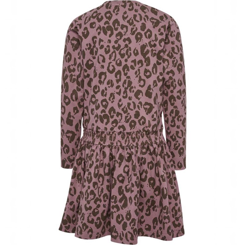 Hummel Musse L/S Kleid Kinder Rosa | 256988-086