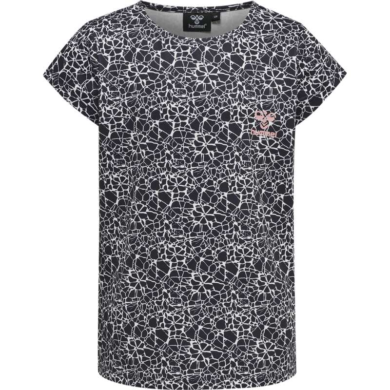 Hummel Nanna S/S T-shirts Kinder Schwarz | 641610-429