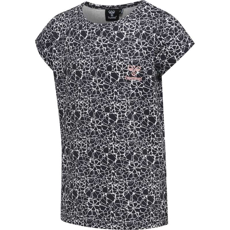 Hummel Nanna S/S T-shirts Kinder Schwarz | 641610-429