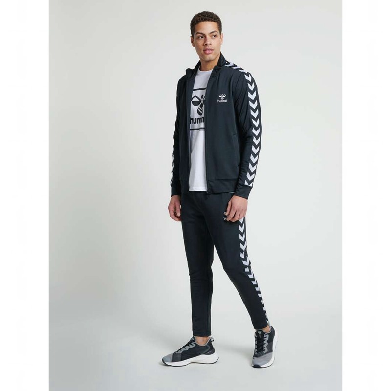 Hummel Nathan 2.0 Zip Jacken Herren Schwarz | 893374-330