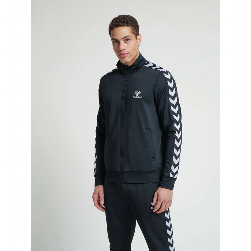 Hummel Nathan 2.0 Zip Jacken Herren Schwarz | 893374-330