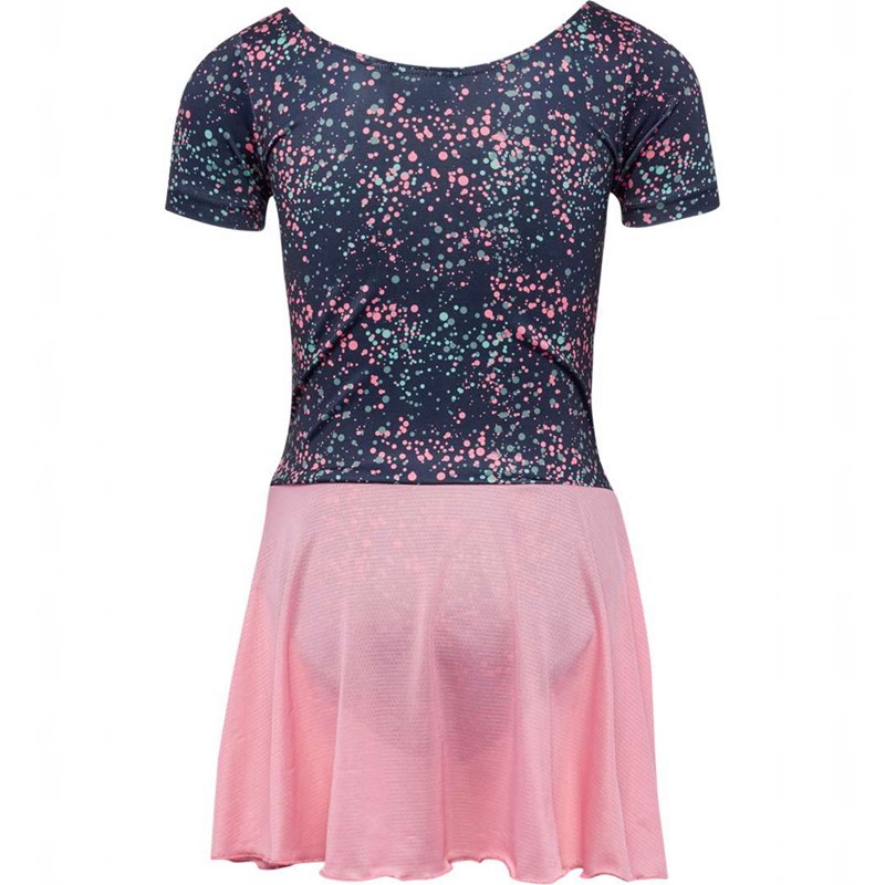Hummel Nelly S/S Kleid Kinder Rosa | 383830-844