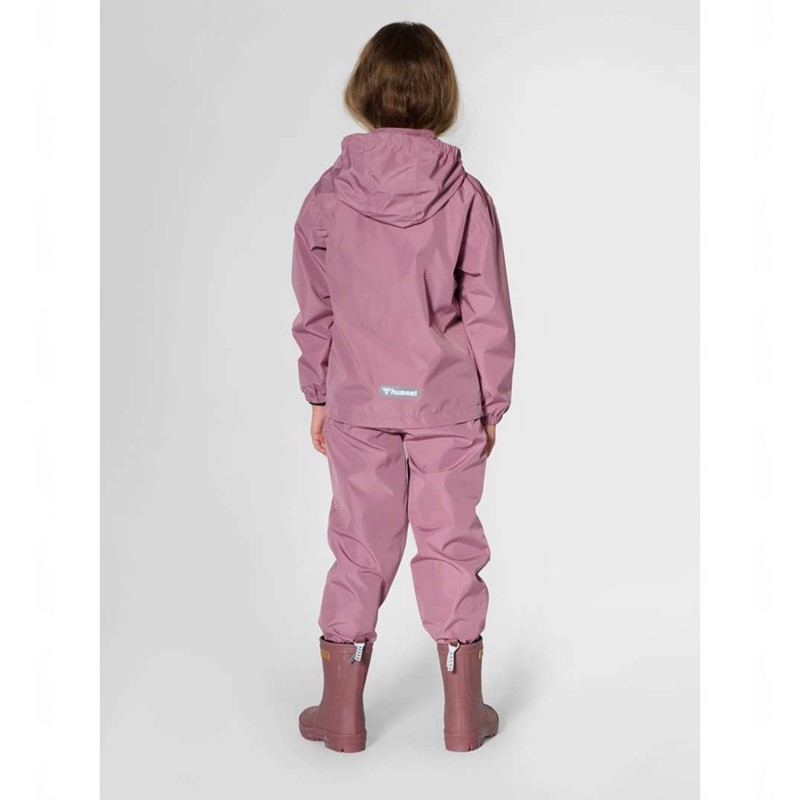 Hummel Nessie Rainsuit Anzüge Kinder Rosa | 959623-908
