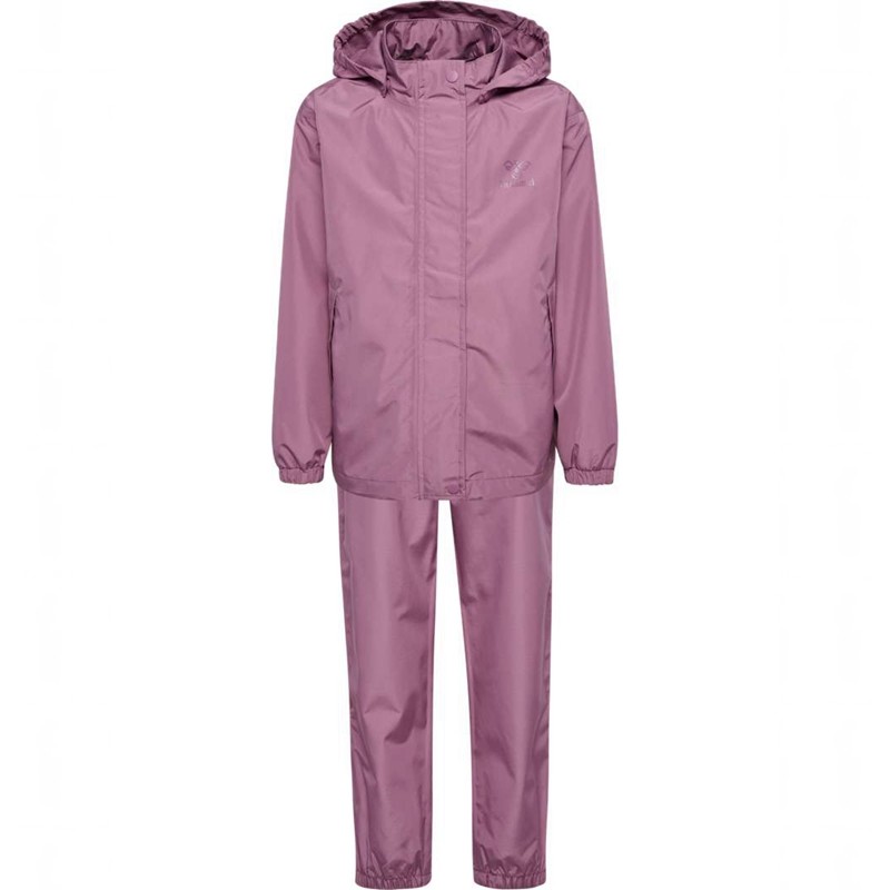 Hummel Nessie Rainsuit Anzüge Kinder Rosa | 959623-908