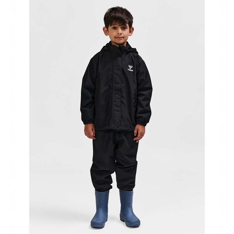 Hummel Nessie Rainsuit Anzüge Kinder Schwarz | 538513-619