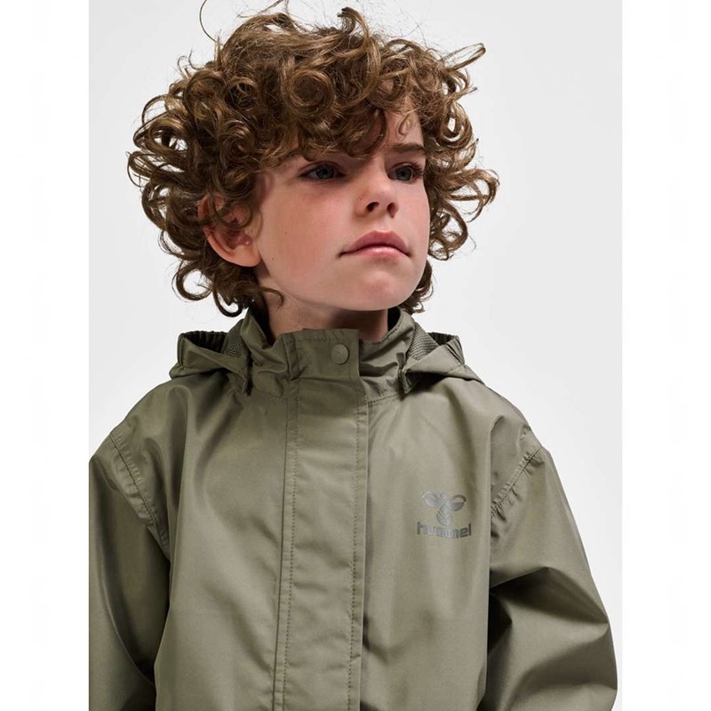 Hummel Nessie Rainsuit Jacken Kinder Grau | 651067-617