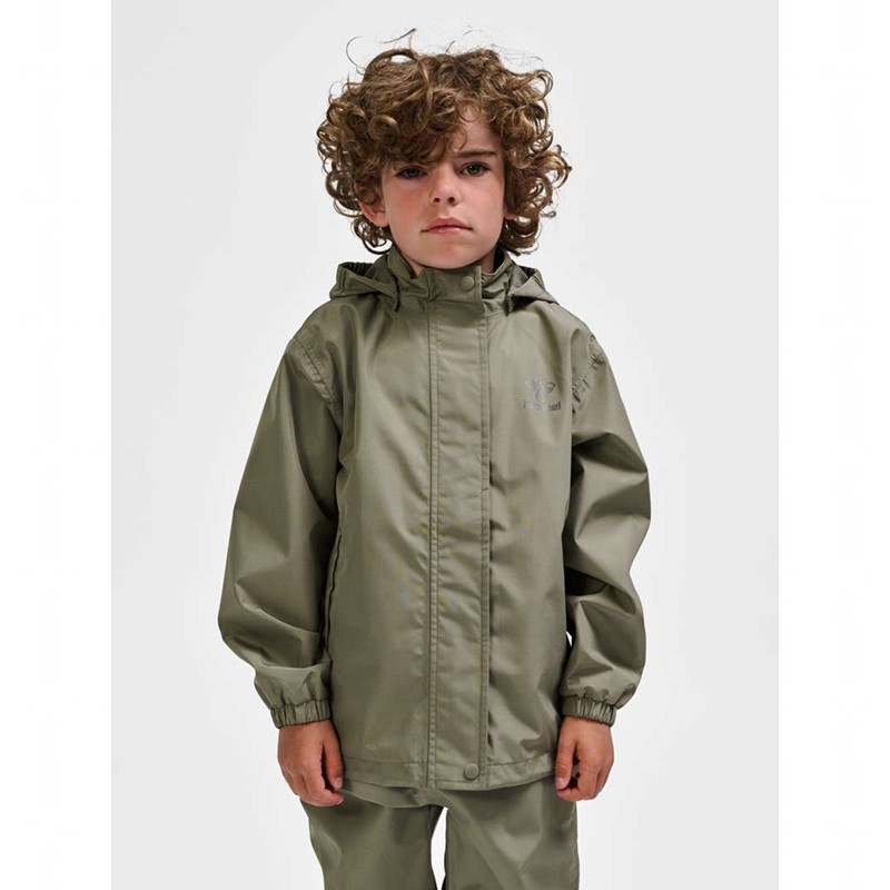 Hummel Nessie Rainsuit Jacken Kinder Grau | 651067-617