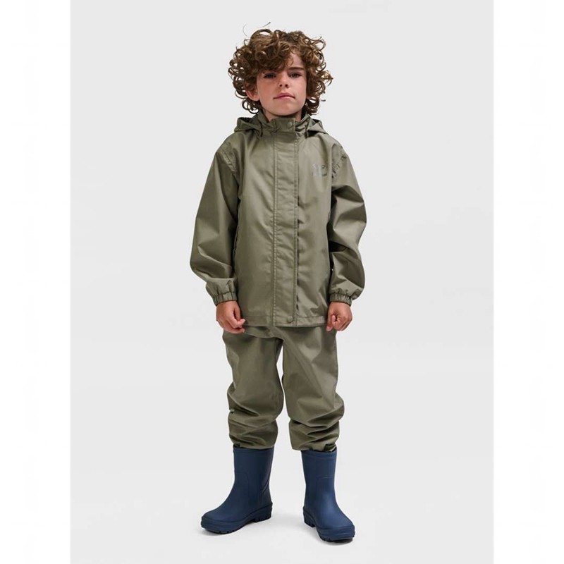 Hummel Nessie Rainsuit Jacken Kinder Grau | 651067-617