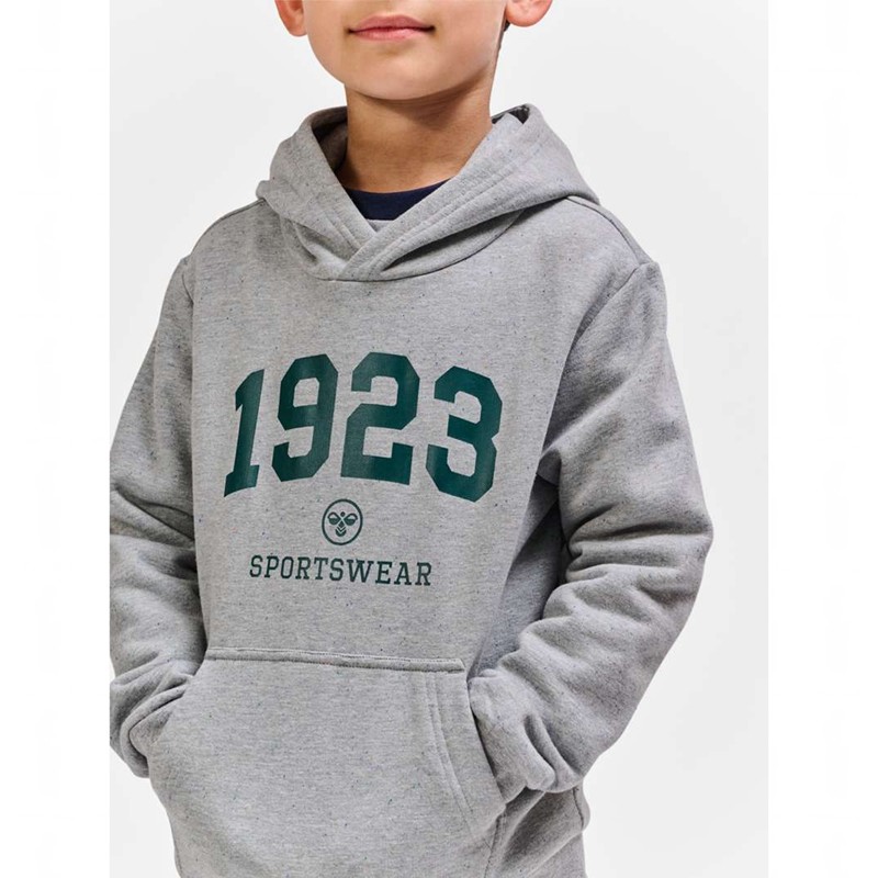 Hummel Nipps Hoodie Kinder Grau | 748617-625