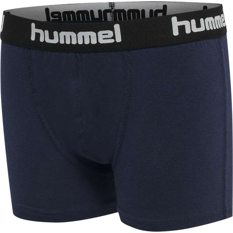 Hummel Nolan 2-pack Boxer Kinder Schwarz | 089268-712