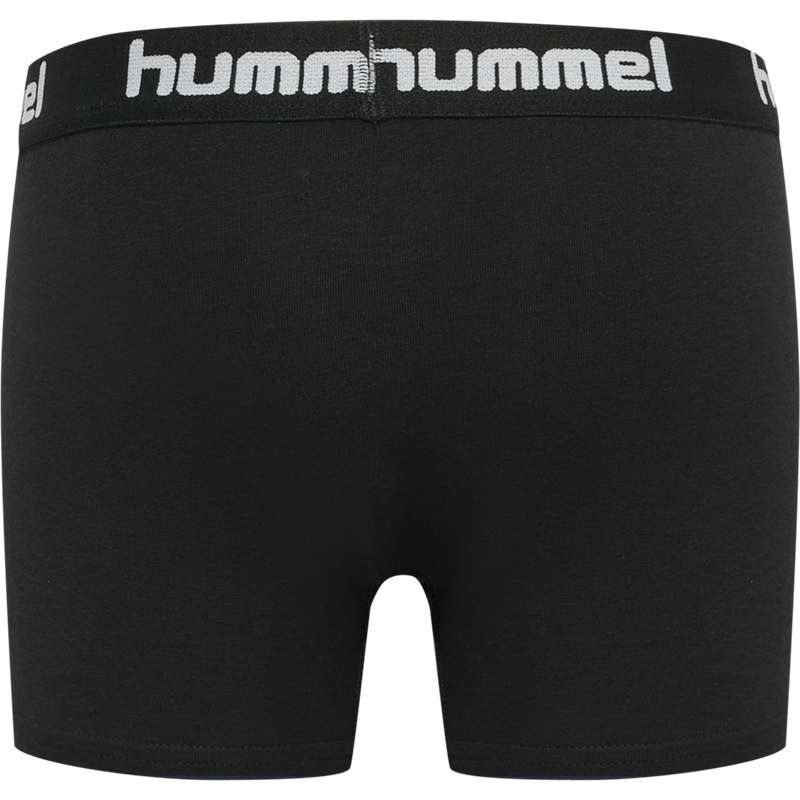 Hummel Nolan 2-pack Boxer Kinder Schwarz | 089268-712