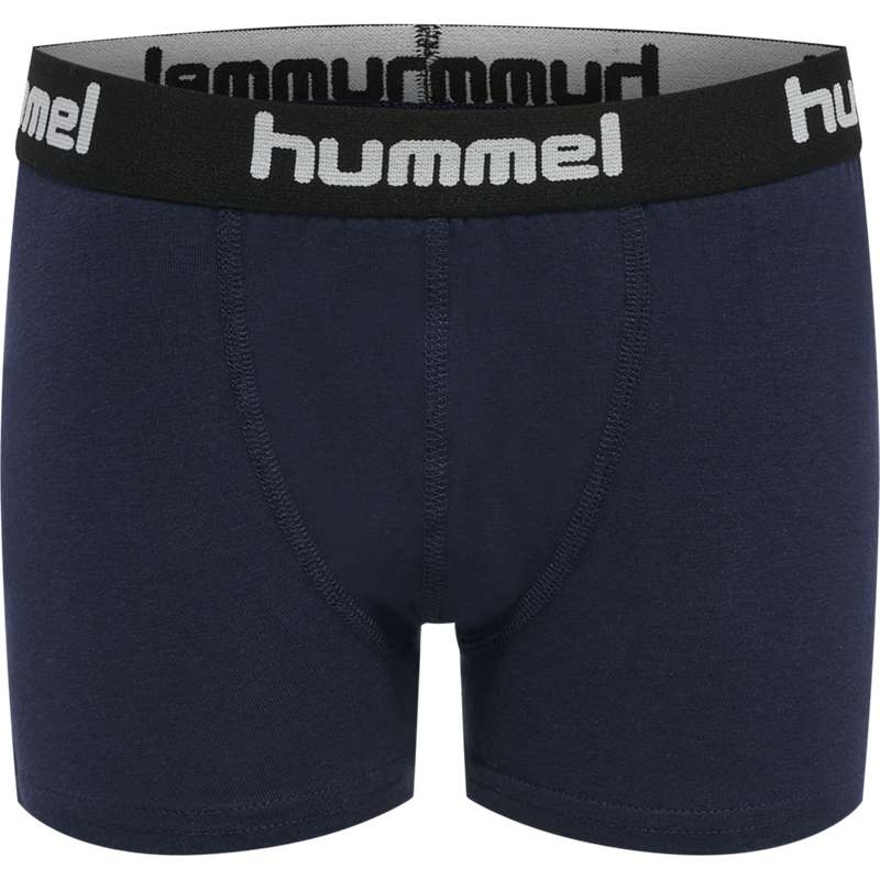 Hummel Nolan 2-pack Boxer Kinder Schwarz | 089268-712