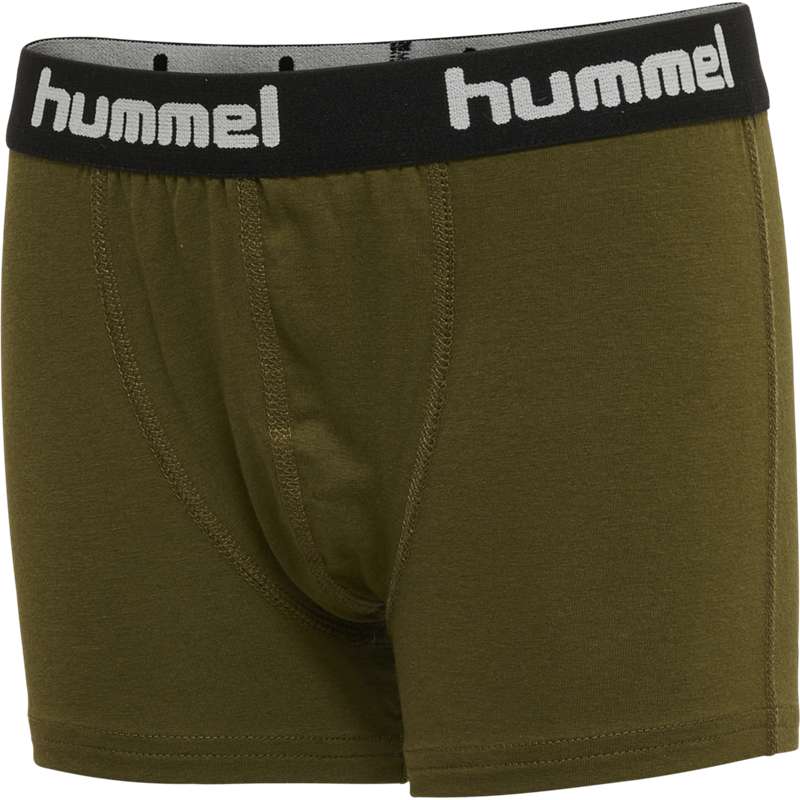 Hummel Nolan 2-pack Hose Kinder Olivgrün | 844366-801