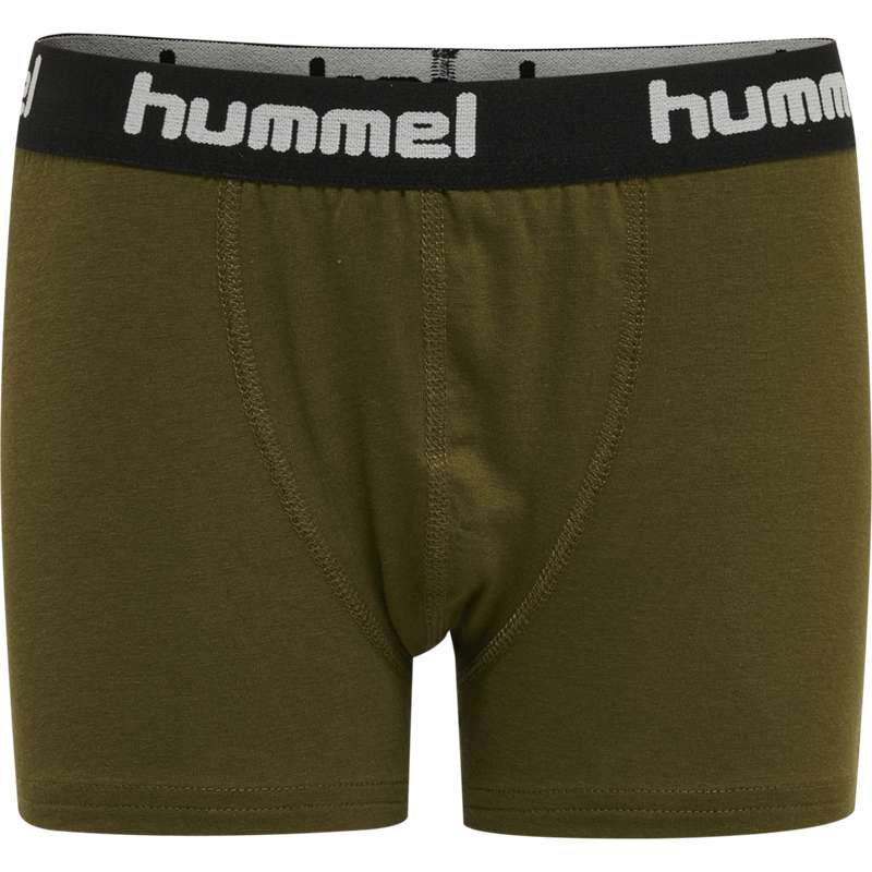 Hummel Nolan 2-pack Hose Kinder Olivgrün | 844366-801
