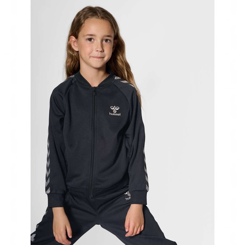 Hummel Noma Zip Jacken Kinder Schwarz | 817406-108