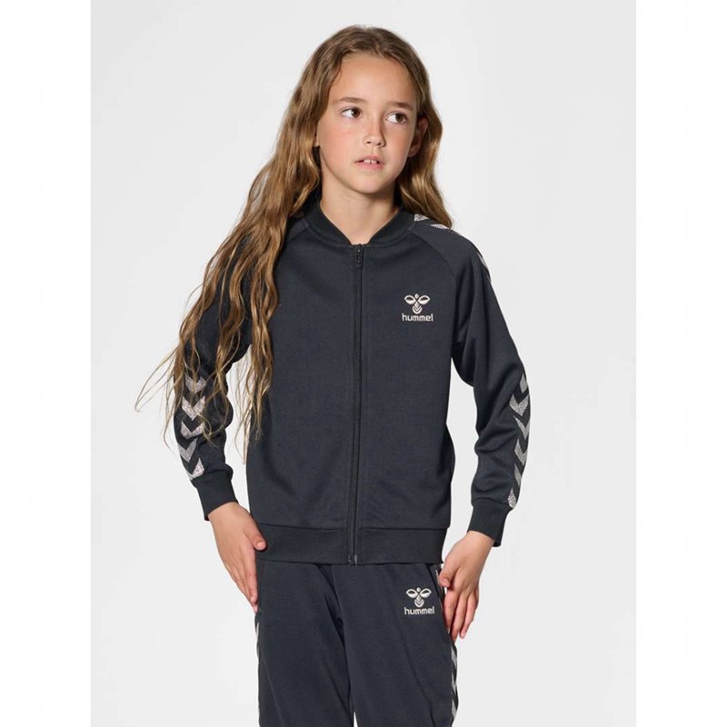 Hummel Noma Zip Jacken Kinder Schwarz | 817406-108
