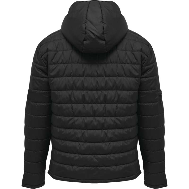 Hummel North Quilted Hood Jacken Herren Schwarz | 143599-773