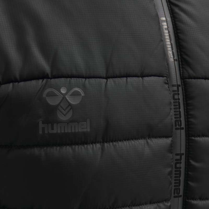 Hummel North Quilted Hood Jacken Herren Schwarz | 143599-773