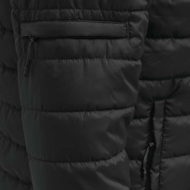 Hummel North Quilted Hood Jacken Herren Schwarz | 143599-773