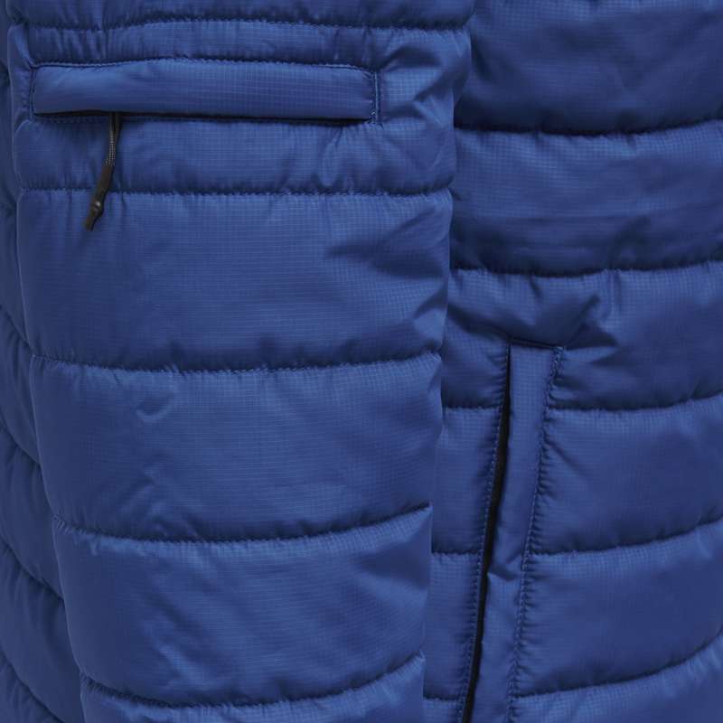 Hummel North Quilted Hood Jacken Herren Blau | 093608-339