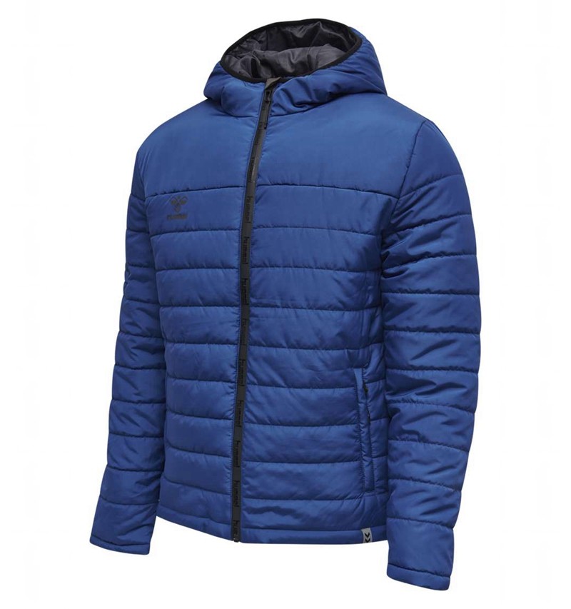 Hummel North Quilted Hood Jacken Herren Blau | 093608-339