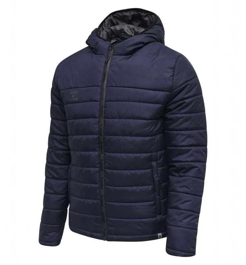 Hummel North Quilted Hood Tanktop Herren Navy | 110239-795