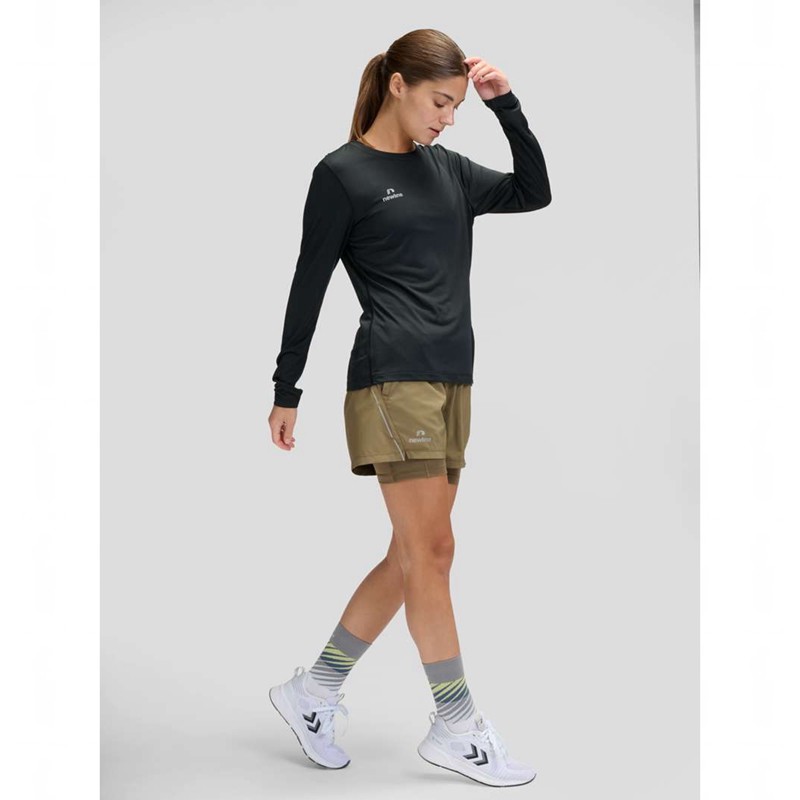 Hummel Nwlbeat L/S W Tanktop Damen Schwarz | 394048-583