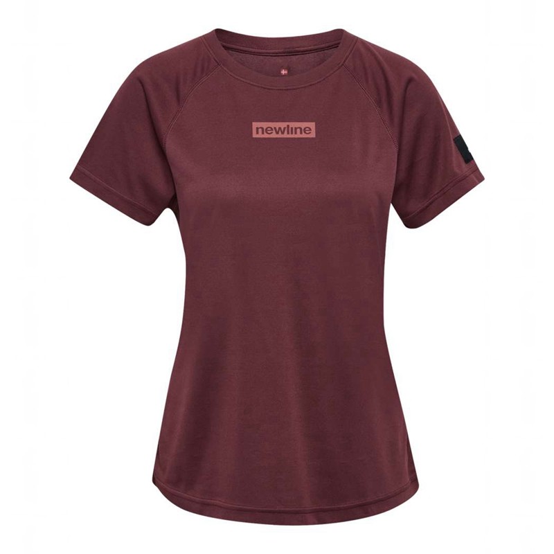 Hummel Nwlcharge Mesh W T-shirts Damen Bordeaux | 701195-324