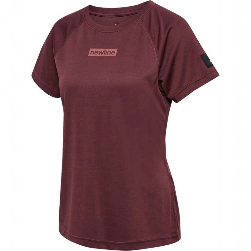 Hummel Nwlcharge Mesh W T-shirts Damen Bordeaux | 701195-324