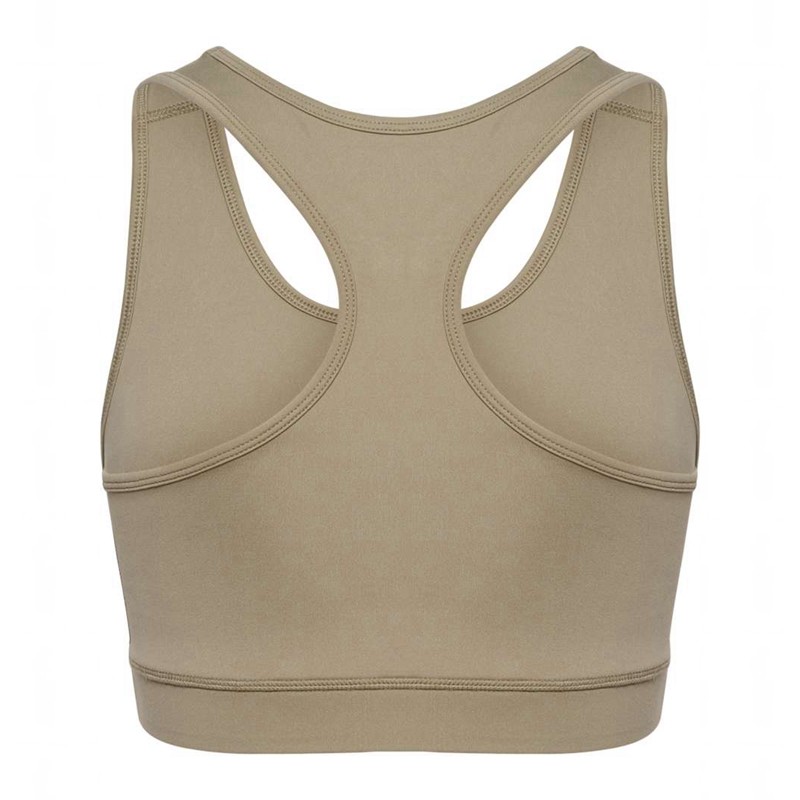 Hummel Nwllean Sport BH Damen Beige | 626171-343