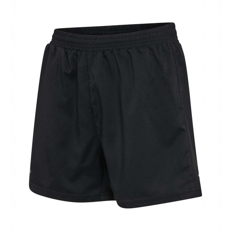 Hummel Nwlmax Zip Pocket W Kurze Hose Damen Schwarz | 227490-108