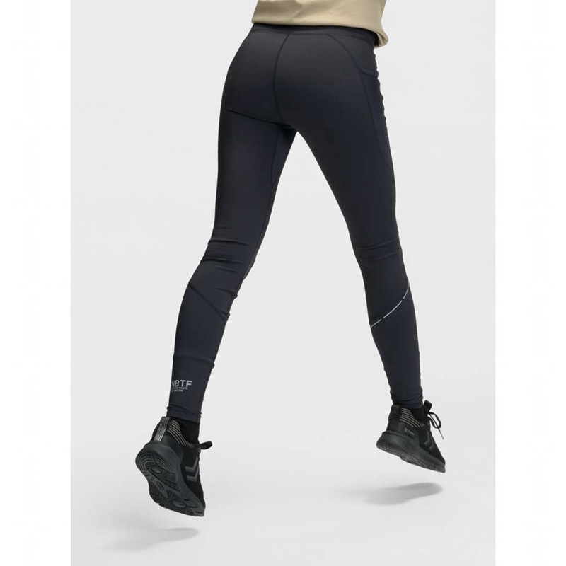 Hummel Nwlrace High Waist Pocket W Sportbekleidung Damen Schwarz | 429340-106