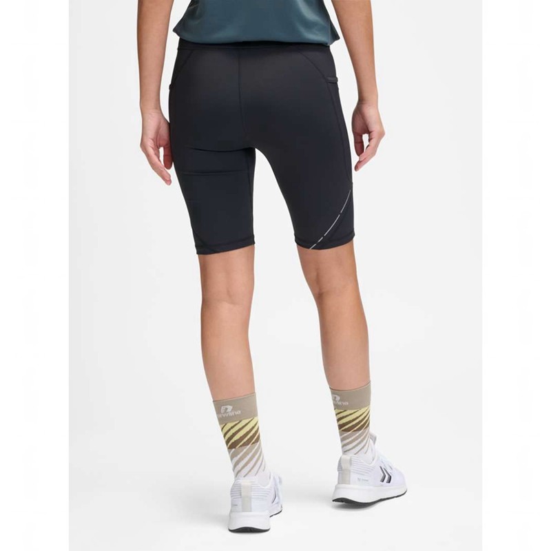 Hummel Nwlrace Hw Pocket Tight W Kurze Hose Damen Schwarz | 152156-648
