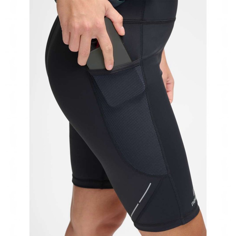 Hummel Nwlrace Hw Pocket Tight W Kurze Hose Damen Schwarz | 152156-648