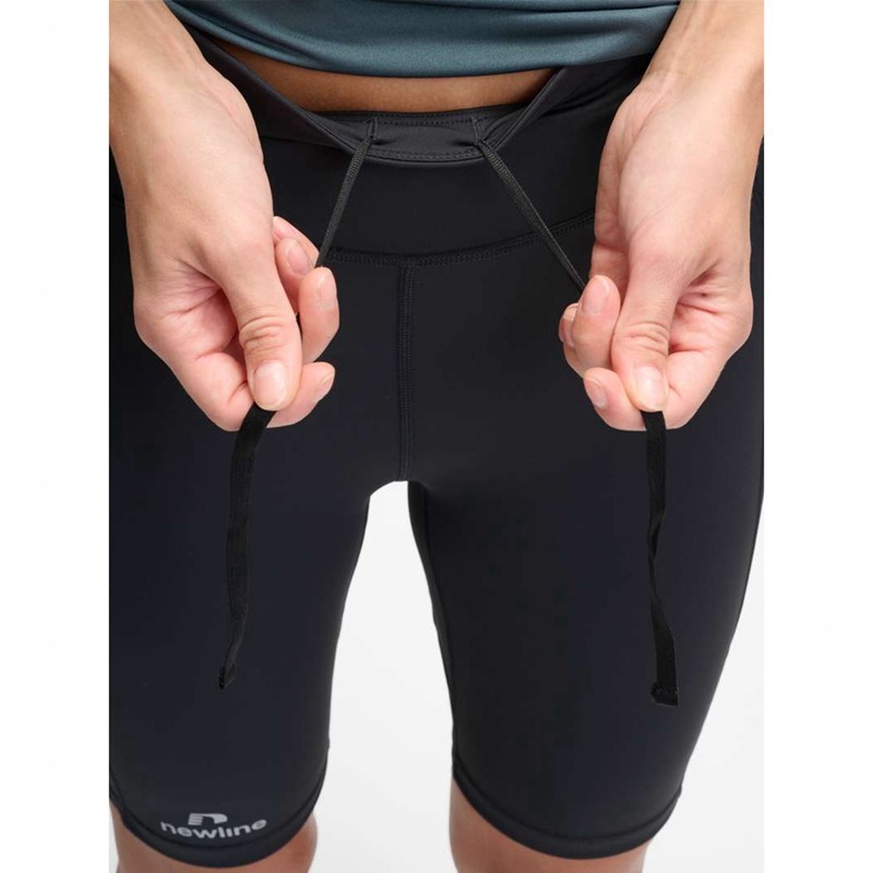 Hummel Nwlrace Hw Pocket Tight W Kurze Hose Damen Schwarz | 152156-648