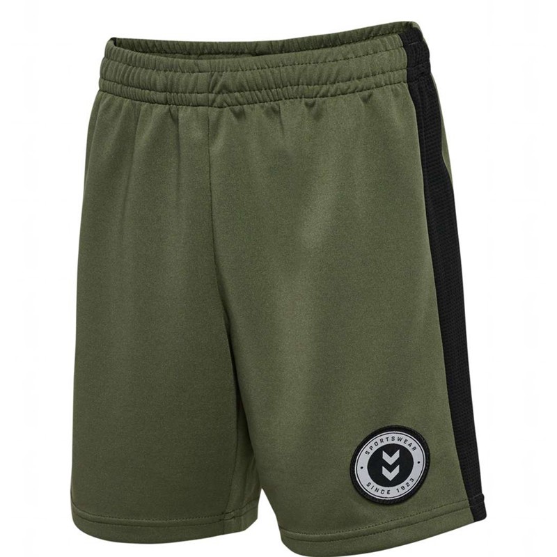Hummel Odin Kurze Hose Kinder Olivgrün | 708306-209