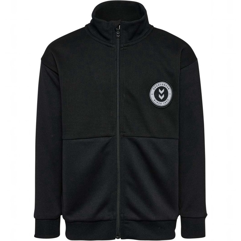 Hummel Odin Zip Jacken Kinder Schwarz | 666914-561