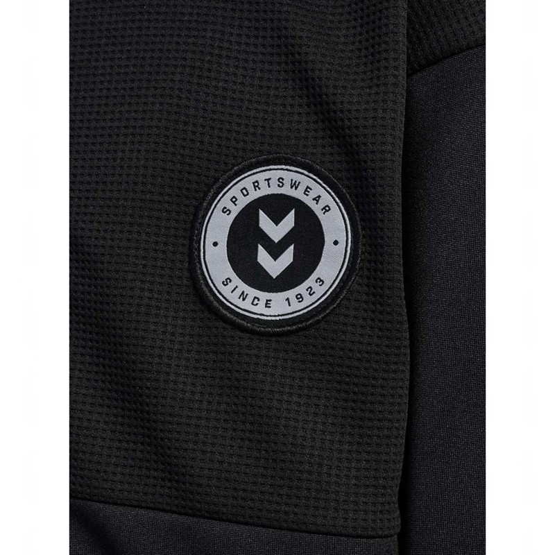 Hummel Odin Zip Jacken Kinder Schwarz | 666914-561