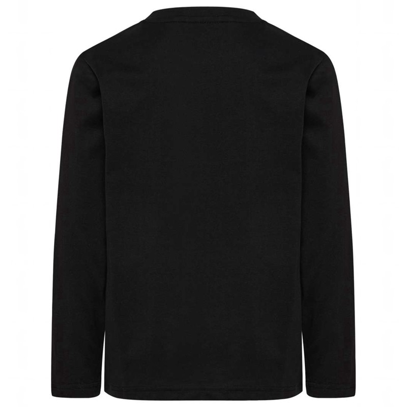 Hummel Olde L/S T-shirts Kinder Schwarz | 544335-692
