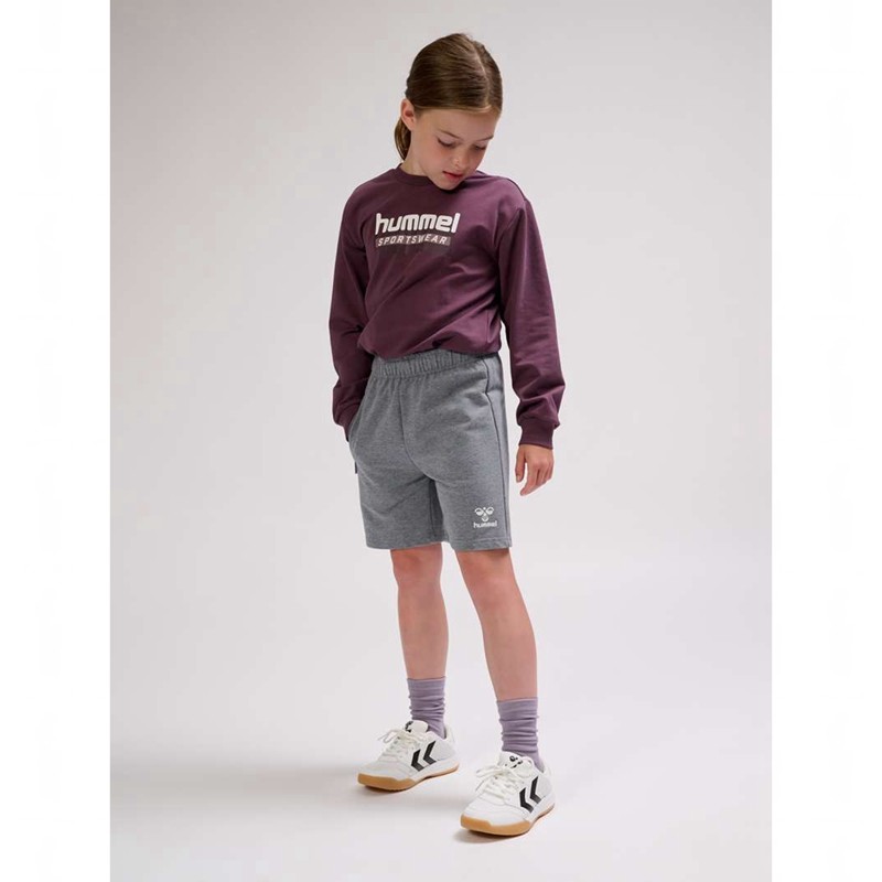 Hummel On Kurze Hose Kinder Grau | 714261-838